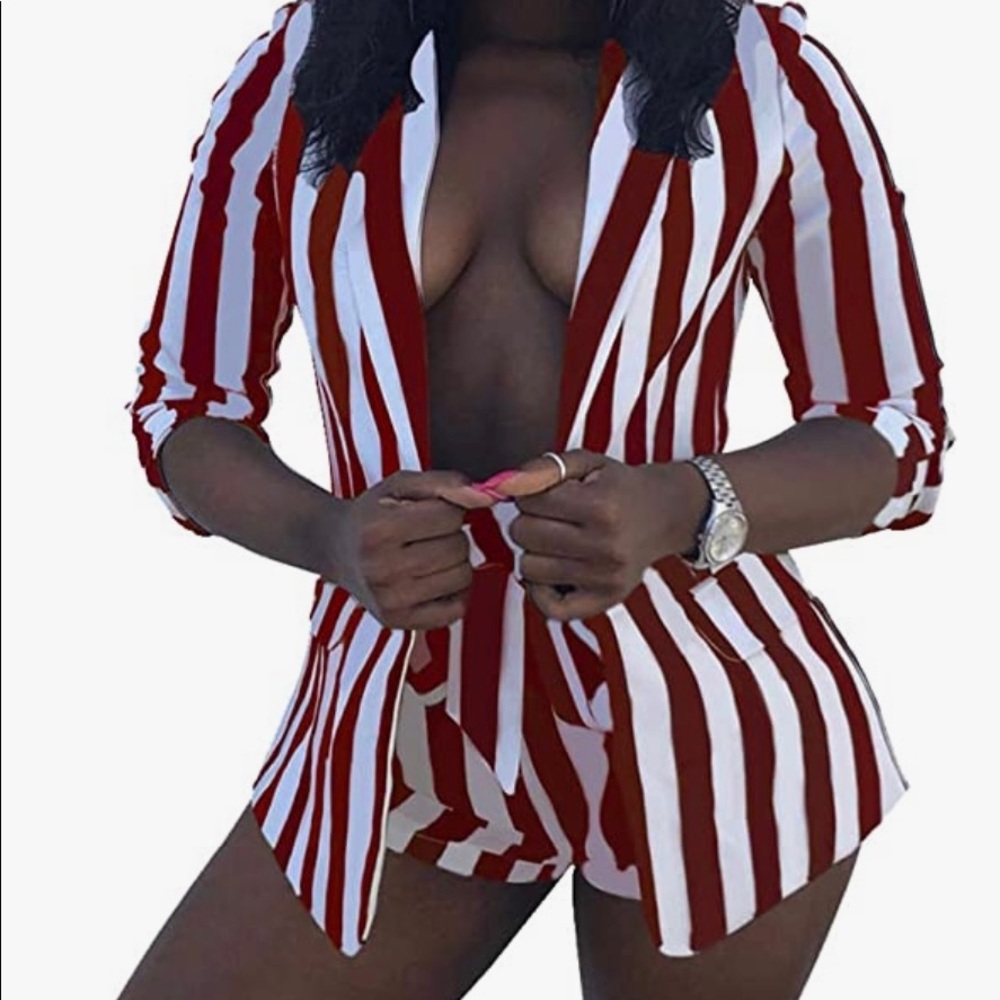 Two piece blazer set